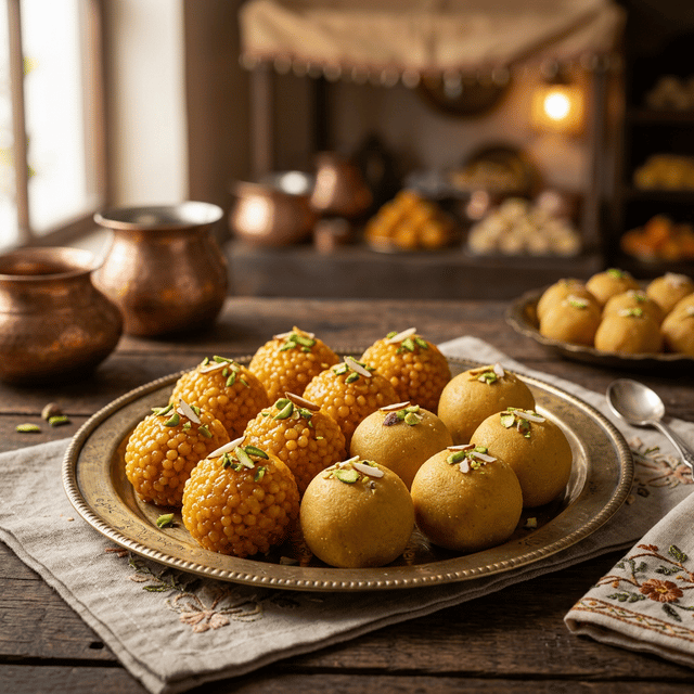 Motichoor Ladoo (500g)