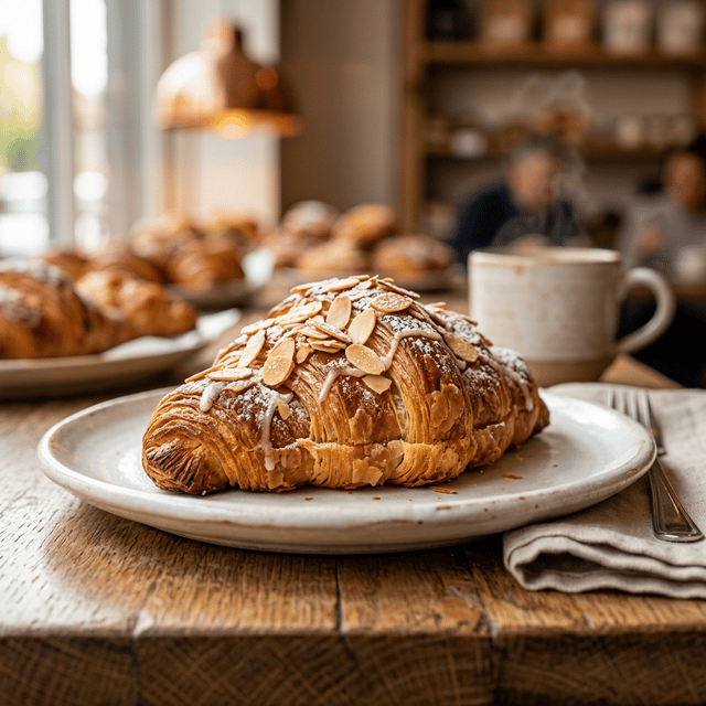 French Almond Croissant